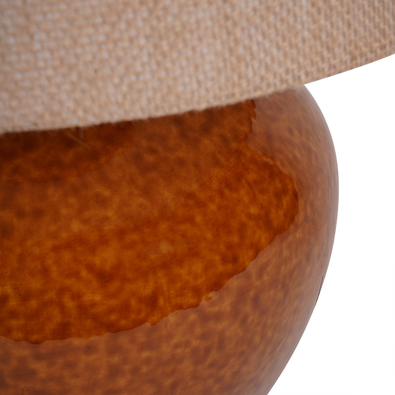 Aubrey Terracotta Ceramic Table Lamp | Large